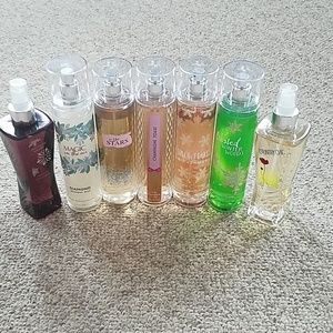 Bath and body fragrances